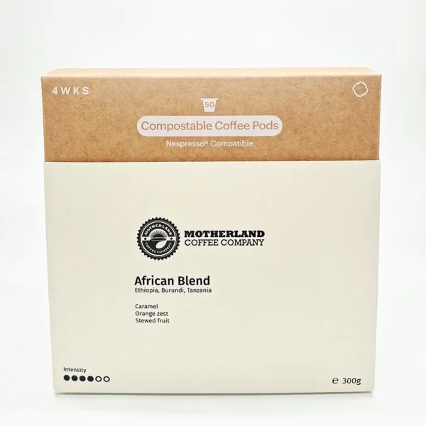 Motherland Coffee’s coffee pods 50's